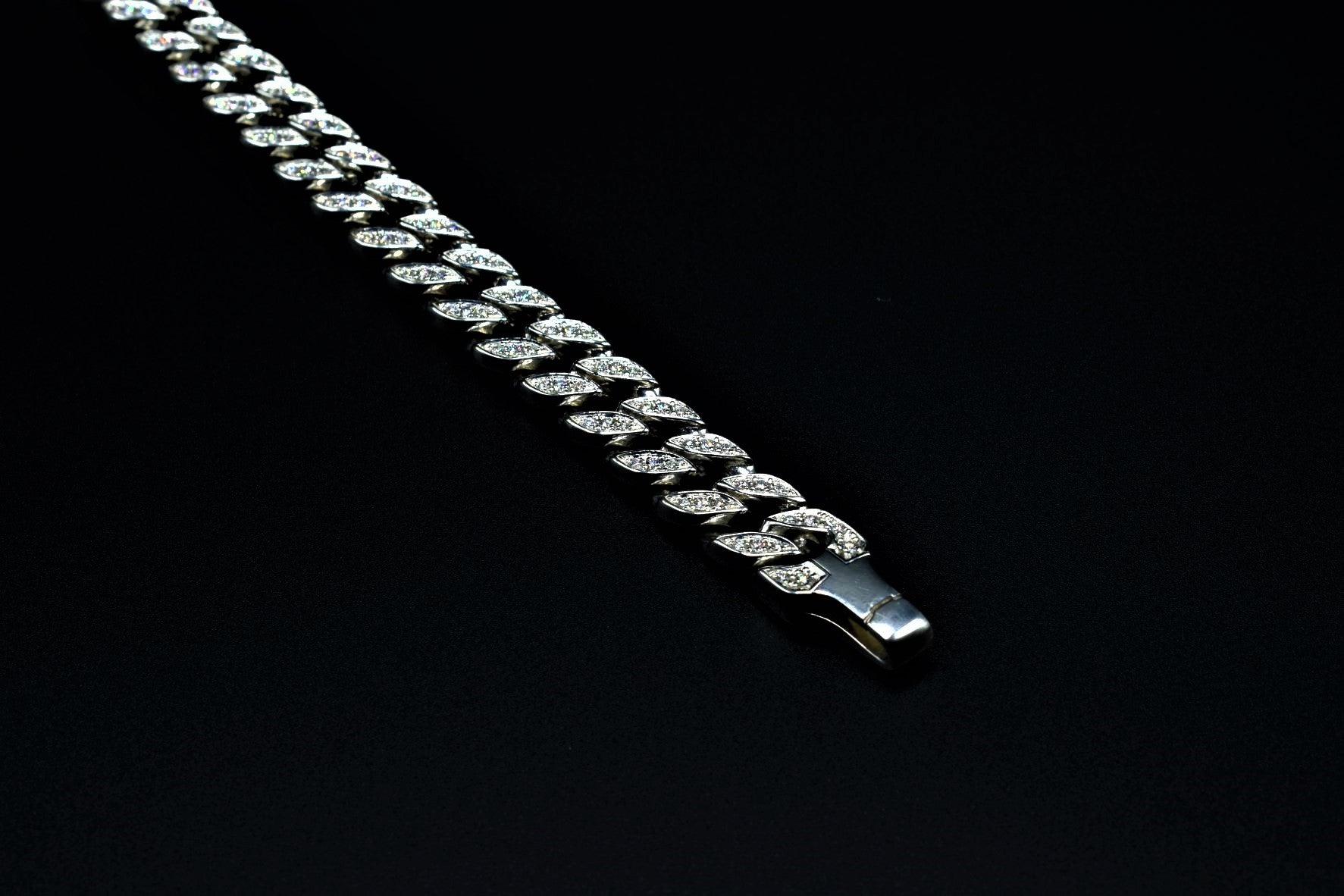 Eye link chain Sterling Silver