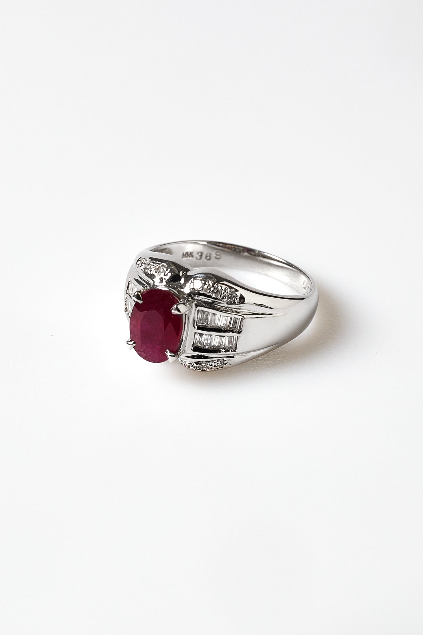 Surround Ruby ring