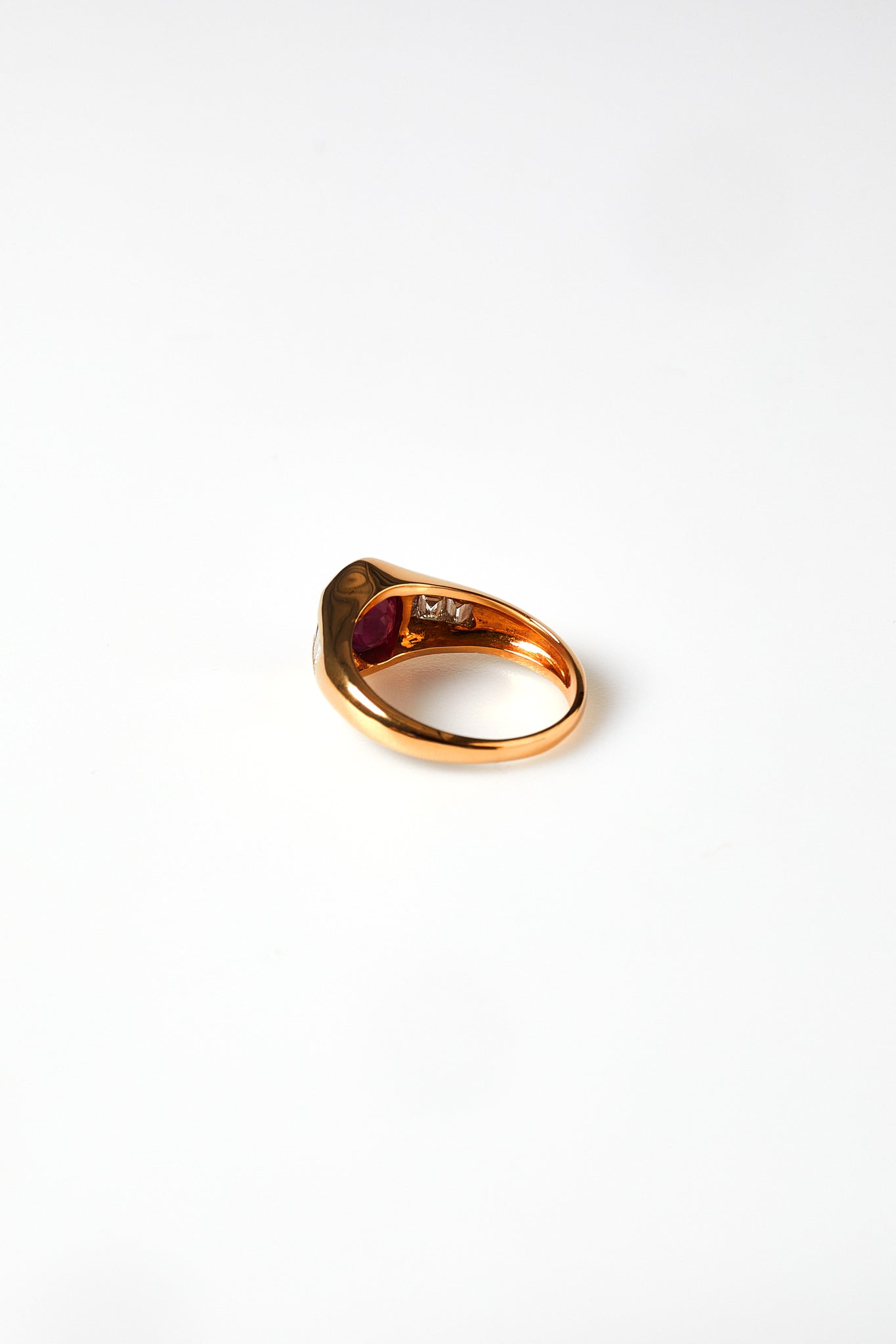 Signature Ruby ring