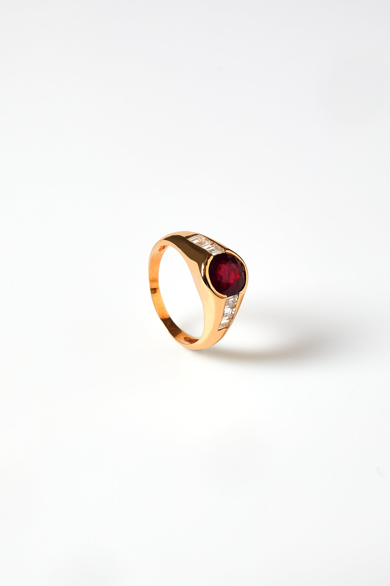 Signature Ruby ring