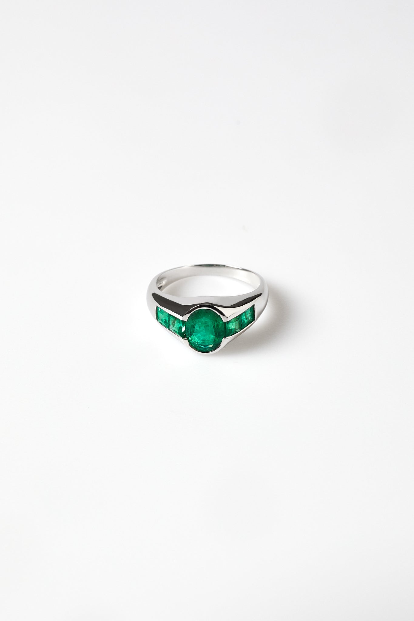 Signature Emerald ring