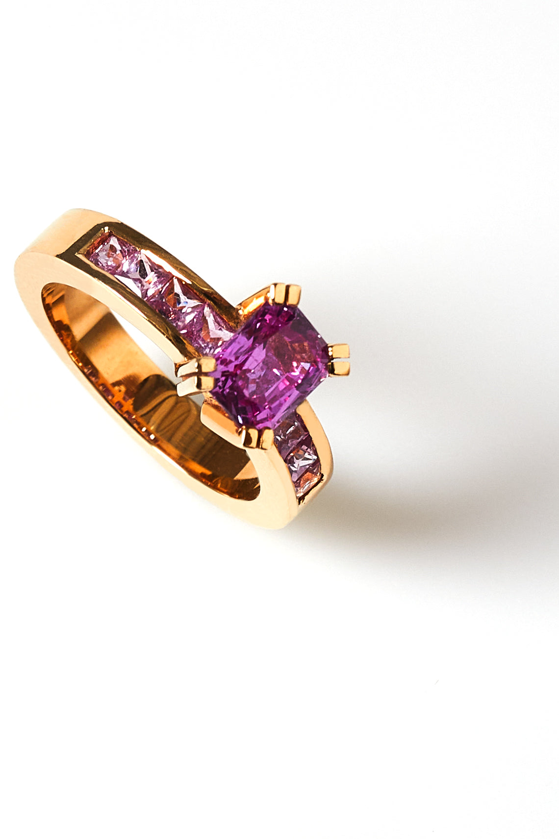 Hypnosis Pink Sapphire ring