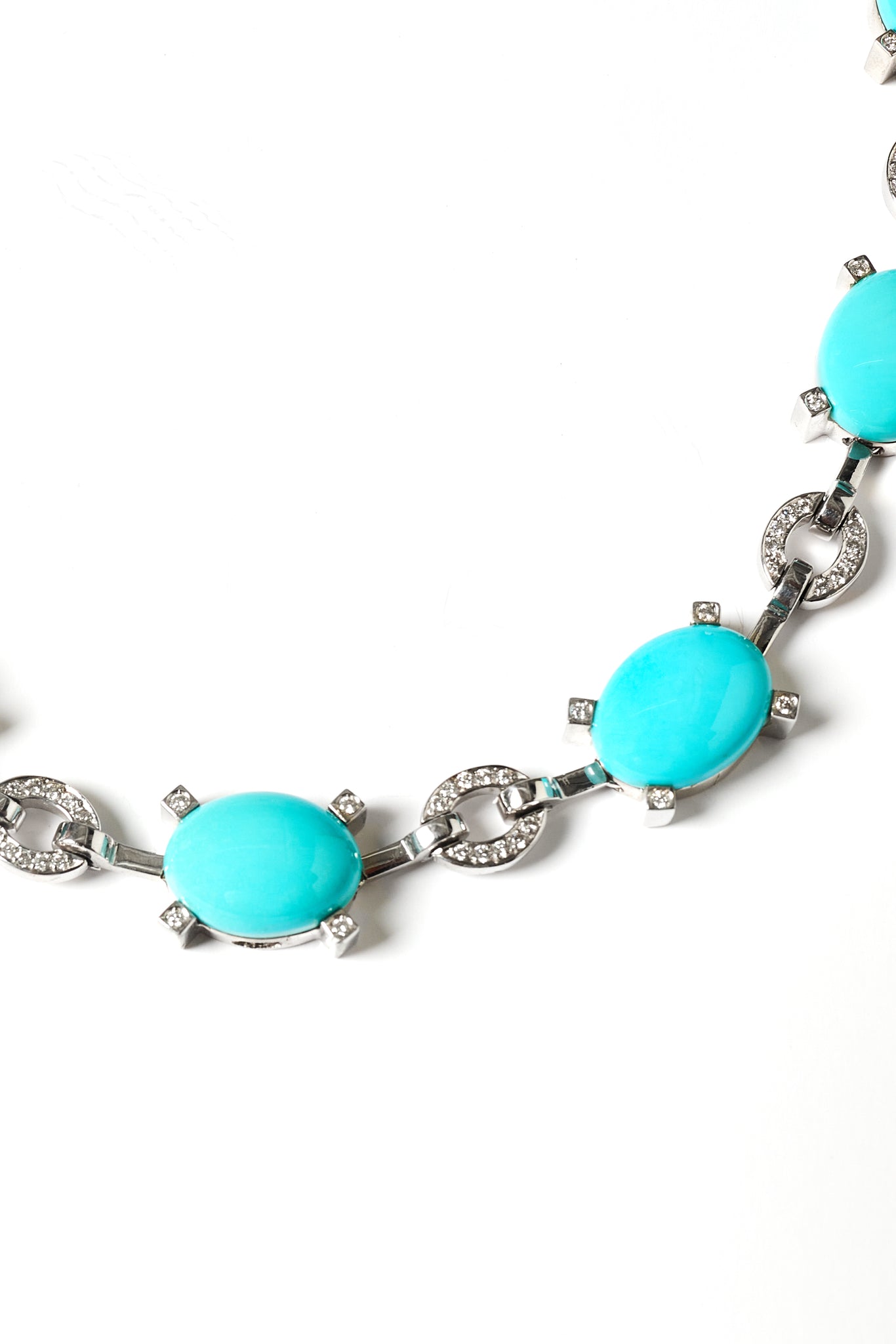Exotic Turquoise Necklace