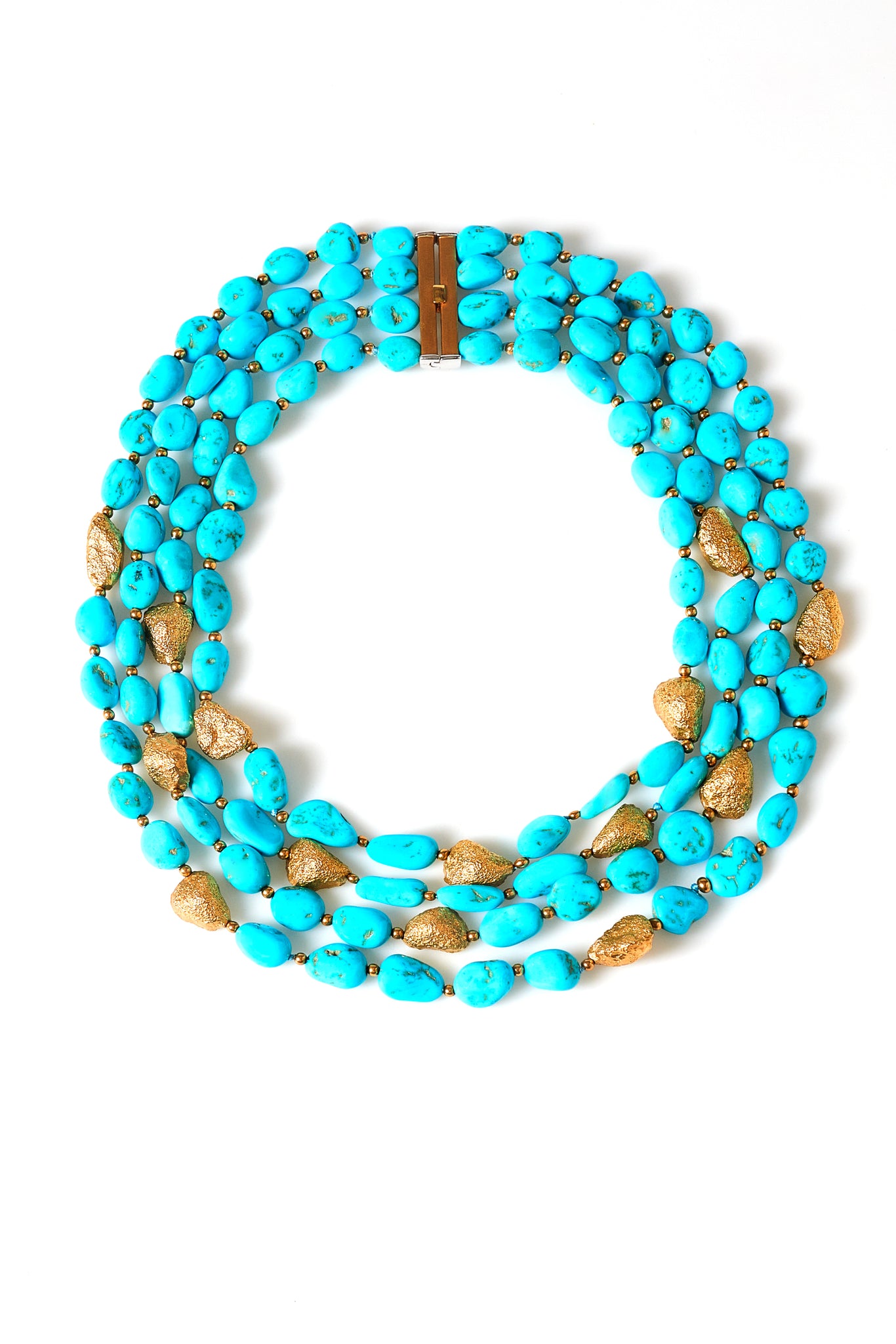 Rough Turquoise Necklace