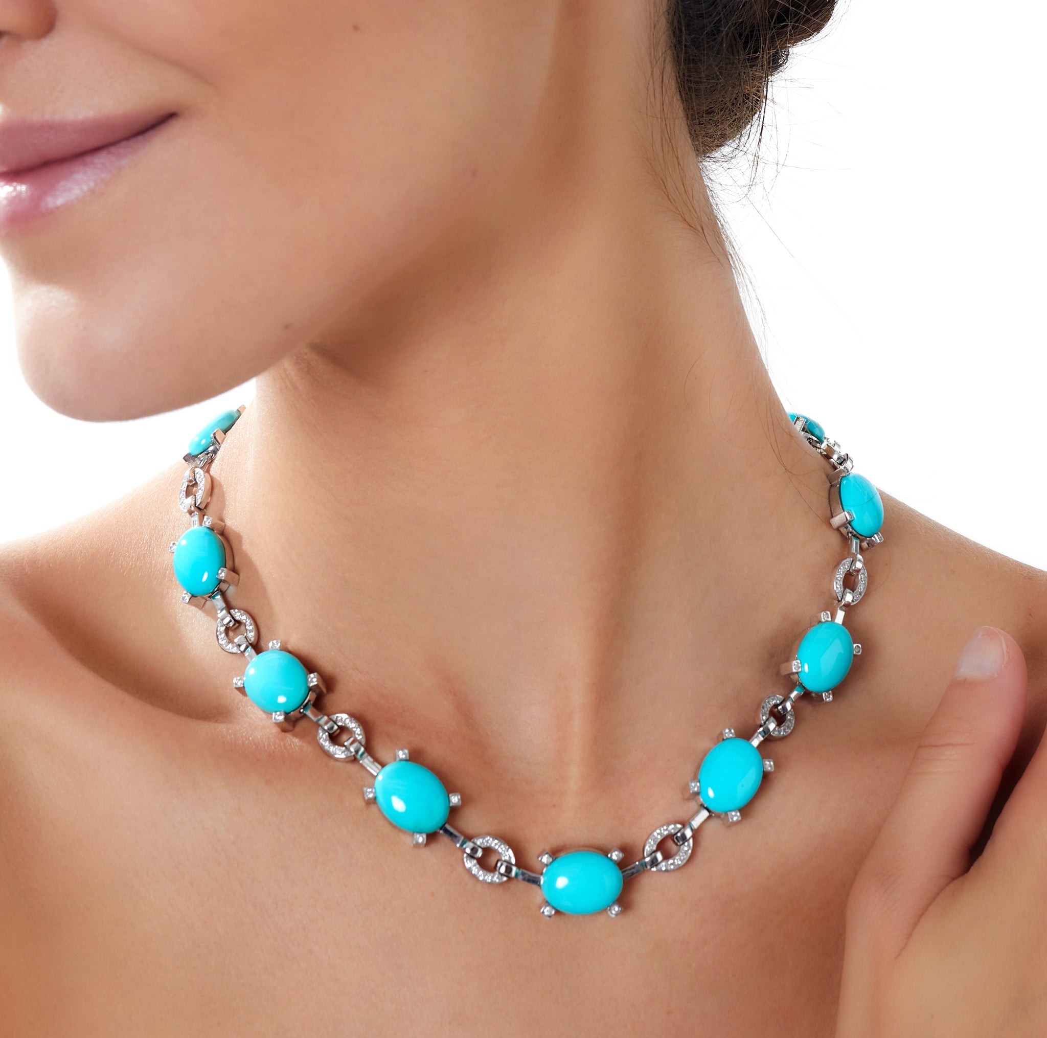 Exotic Turquoise Necklace